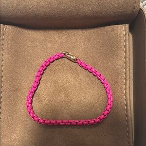 Pink Chain Bracelet